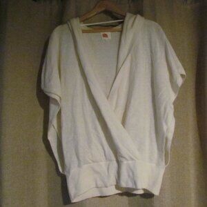 Lilka Anthropologie sweater womens Extra Large LaCross Front  Hoodie Cashmere